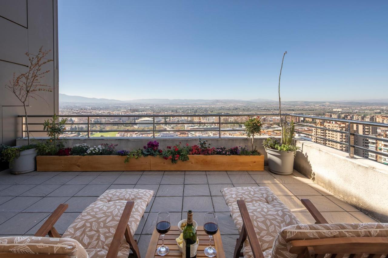 Appartement Atico Granada, Penthouse, 18-19th Floor, Centre, Views, Terrace, Free Parking Grenade